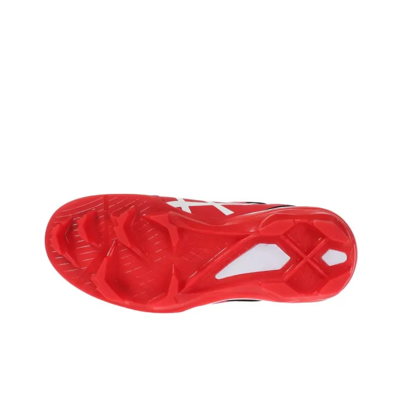 Asics STAR SHINE 2 Anti-Slip Wear-Resistant Low-Top Training Shoes Men's Red White-5