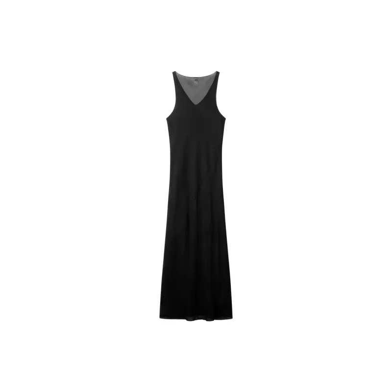 CALVIN KLEIN SS25 Nightgown Women's Space Black-1
