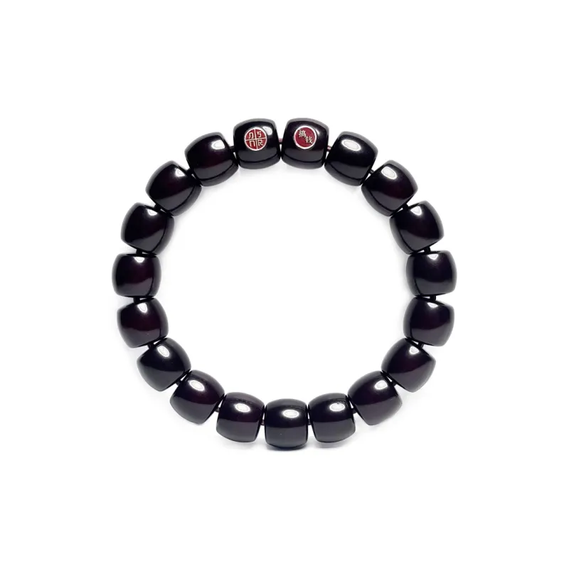 MOUNTAINS AND MANS Bodhi Root New Chinese Style Good Luck Beaded Bracelet Unisex-7