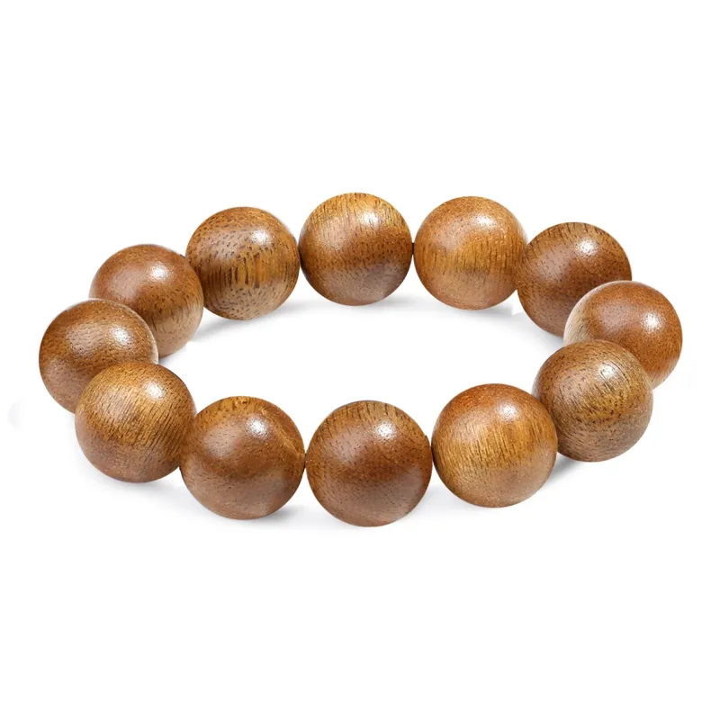 PUTUOSHANWENCHUANG Fragrance Agarwood Bracelets Unisex-6