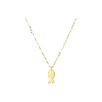Heart Grass S925 Silver Necklaces Women's