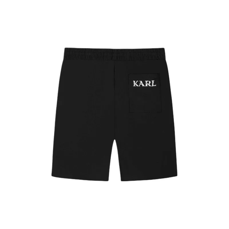 KARL LAGERFELD SS24 Casual Shorts Men's Black-1