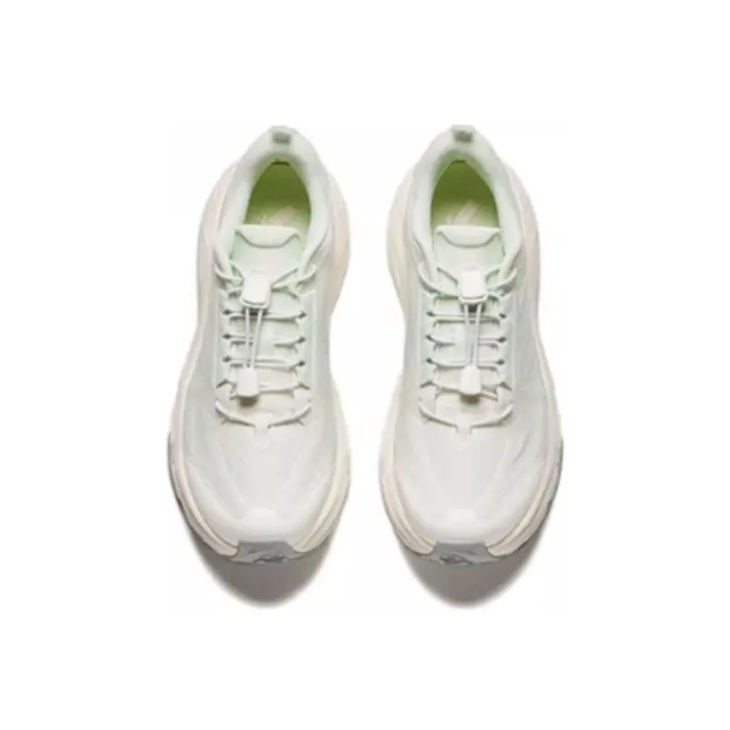 Anta Sea Explorer Slip Resistant Low Top Casual Shoes Women's White Green-3