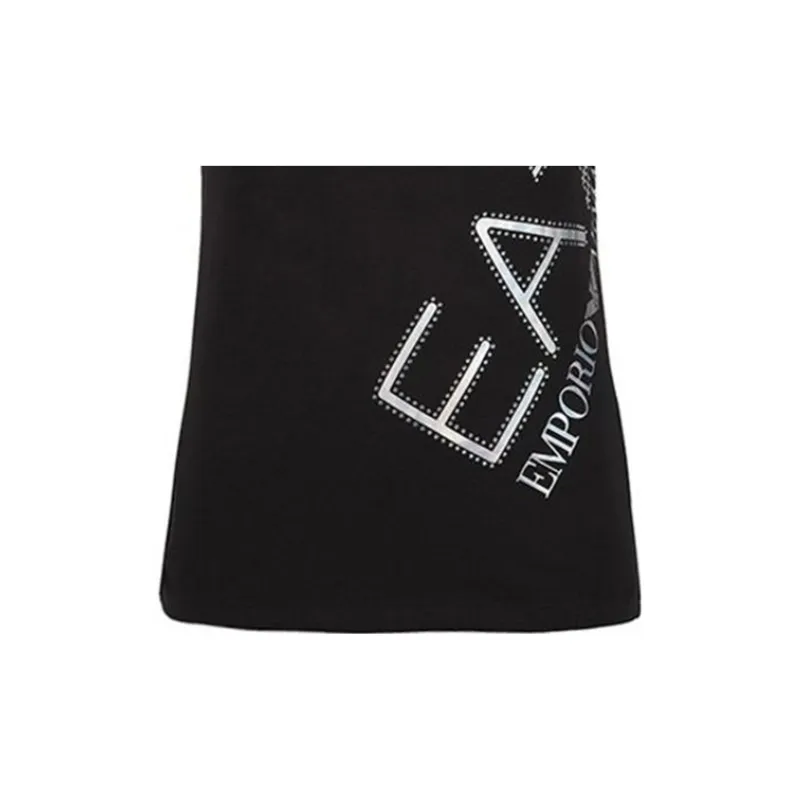 EMPORIO ARMANI EA7 T Shirts Women's Black-3
