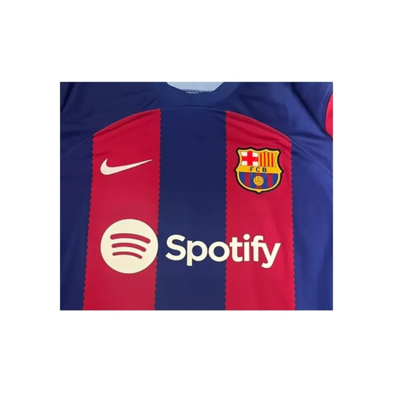 Three For FC Barcelona Jersey EM Certificate Framed Frame Size Approximately 65x85cm-2