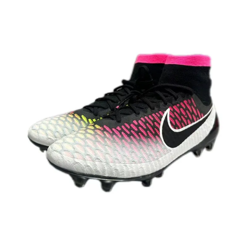 Nike Magista Obra Abrasion Resistant Soccer Shoes Men's Purple Black-2