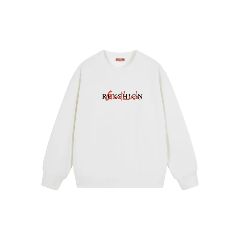 REXSHION Sweatshirt Unisex White-1
