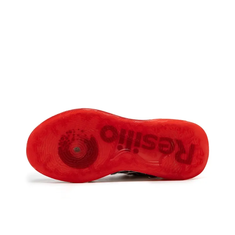 ONEMIX Slip Resistant Shock Absorbers With Abrasion Resistant Properties Low Top Skateboard Shoes Unisex Rosefinch Red-3