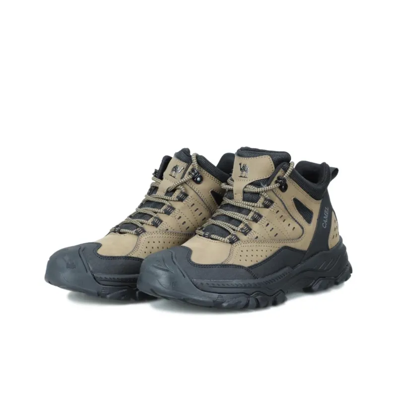 CAMEL Durable Warm Mid Top Trekking Shoes Men's-2