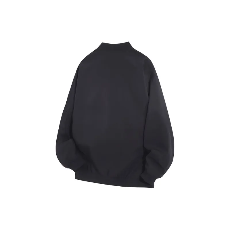 YOSICIL Jackets Coats Unisex Navy Blue-3