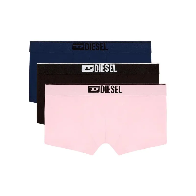 DIESEL Umbx Damien Three Pack Logo Embroidered Boxers Set-0