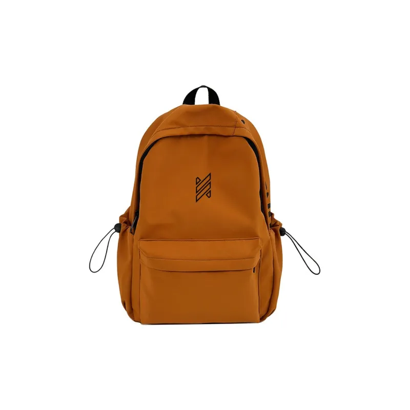 NOMK Nylon Backpack Unisex White/Pink/Black/Red/Green/Orange-21