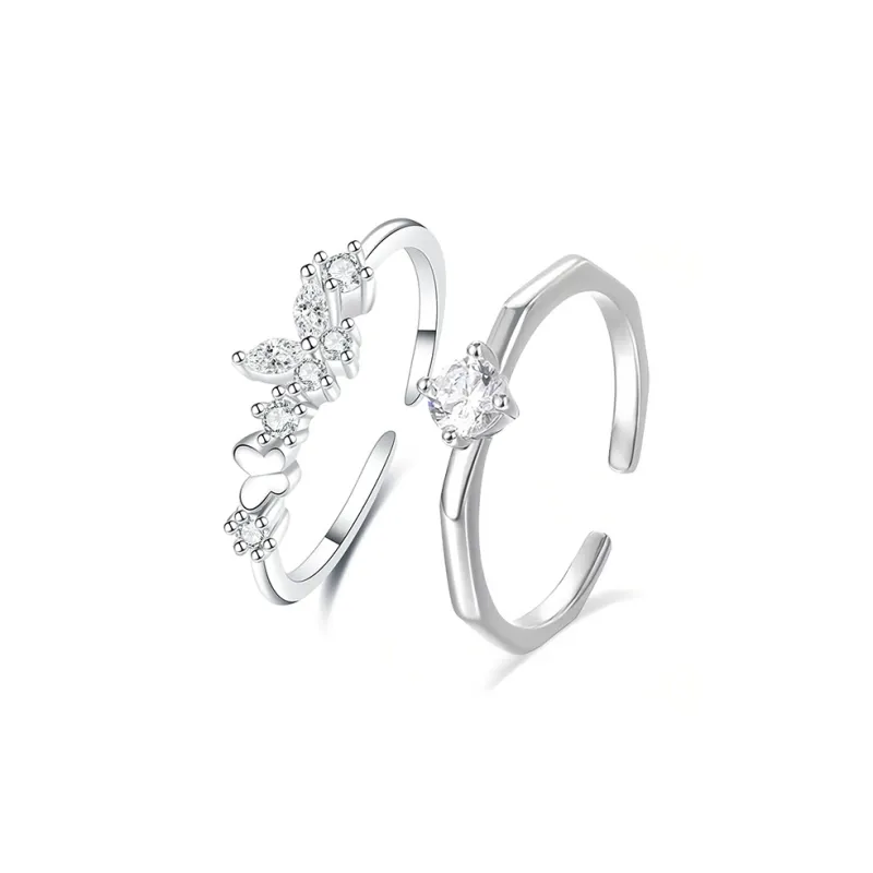 Shang Qianyi S925 Silver Rings Unisex-0