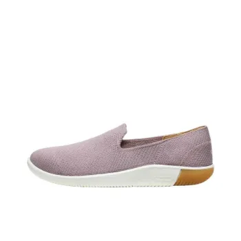 KEEN KNX Slip Resistant Low Top Canvas Shoes Women's Purple
