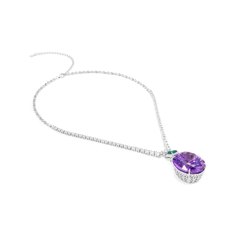 GAONAS 925 Silver Cubic Zirconia Pendants Women's-1