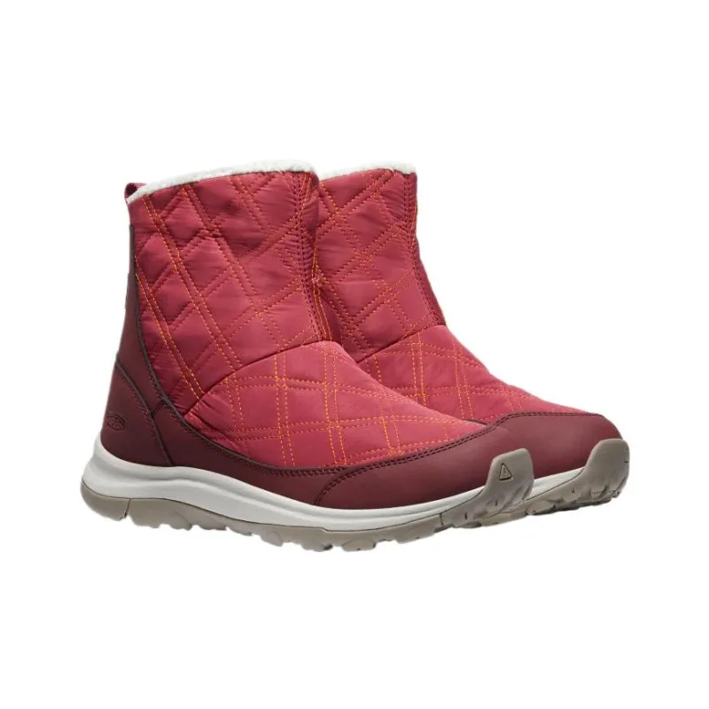 KEEN Terradora 2 Wear-Resistant Short Outdoor Boots Women's Red-2
