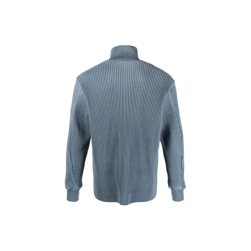 ISSEY MIYAKE Kersey Pleats Bomber Jacket-1