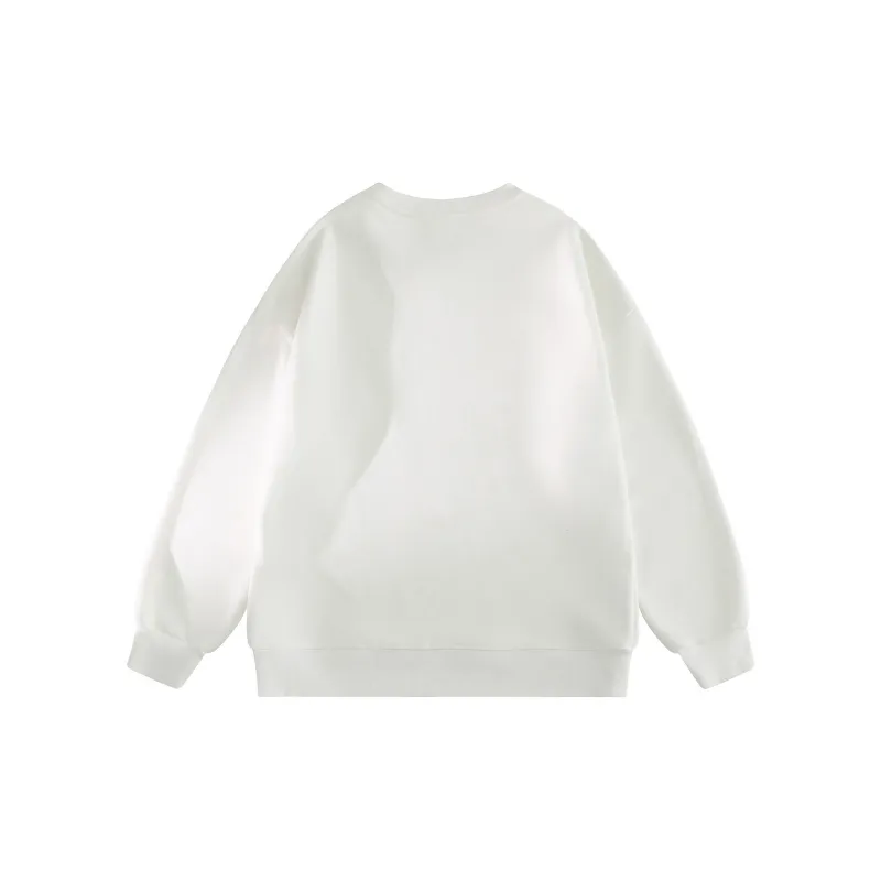 GROW DATE Sweatshirt Unisex White-51