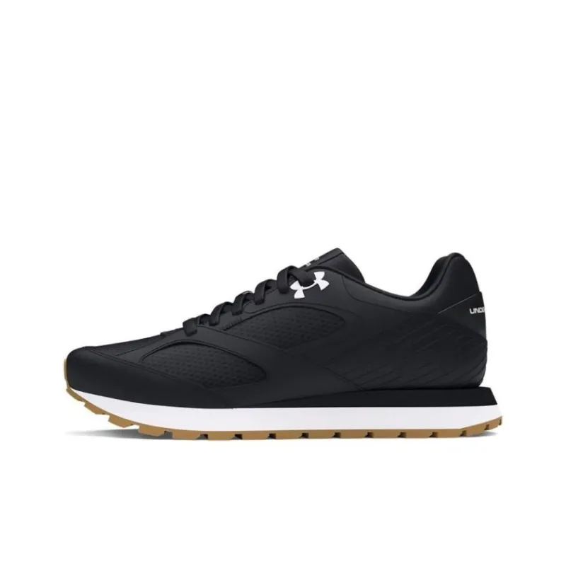 Under Armour Anti-Slip Wear-Resistant Low-Top Casual Shoes Men's Black-0