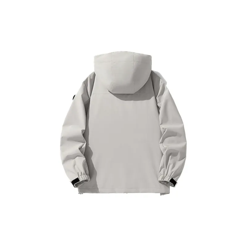 LSVE Jackets Coats Unisex Ivory White-11