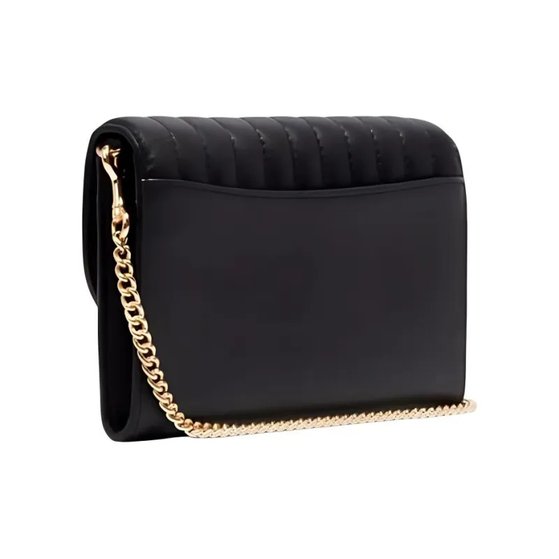 COACH Gemma Cow Leather Small Square Bag Handbag Shoulder Bag Crossbody Bag Small Size Women's Black-2