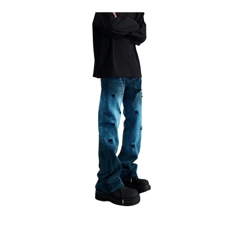 WELTER EXPERIMENT Classic Jeans Unisex-0