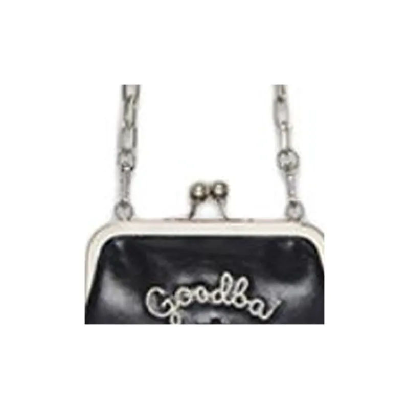 GOOD BAI Artificial Leather Shoulder Bag Crossbody Bag Women's Black-4