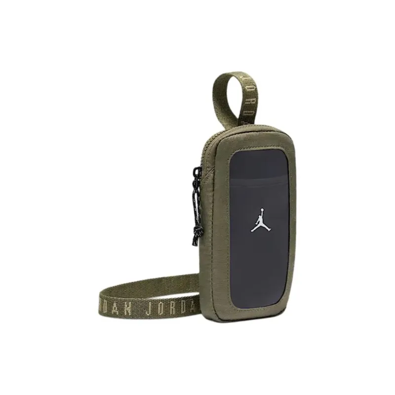 Jordan Polyester Cell Phone Pouch Unisex Green-1
