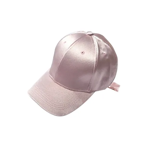 ANNAYA Mercerized Fabric Polyester Baseball Caps Unisex Black Pink