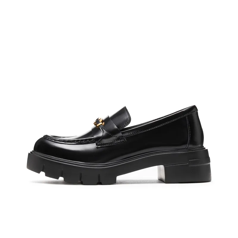 Staccato Obsidian Jazz Loafers Women's Cool And Stylish Black-0