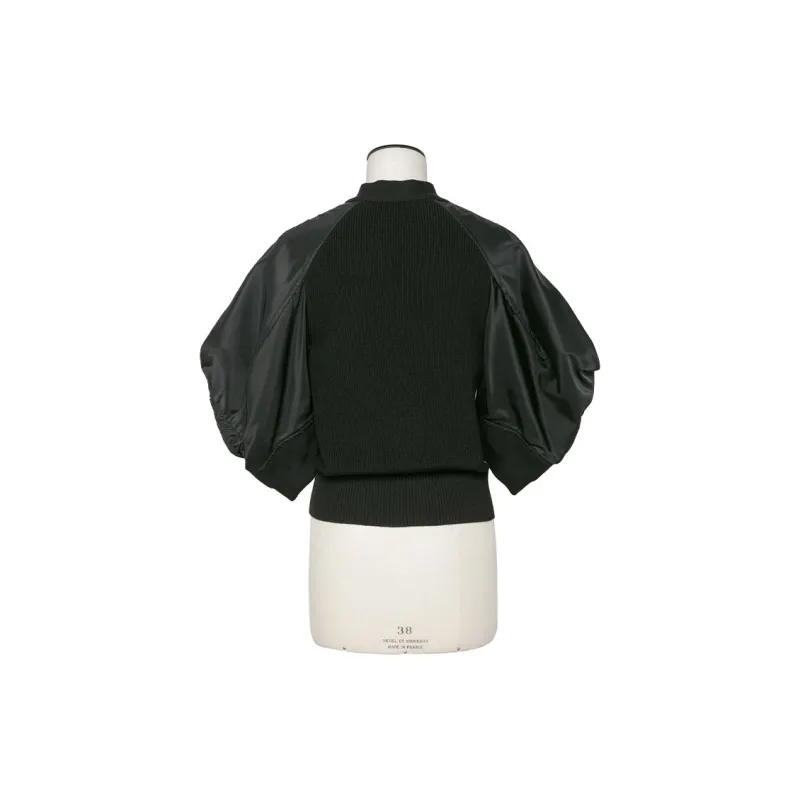 Sacai Puff sleeves Cardigan-1