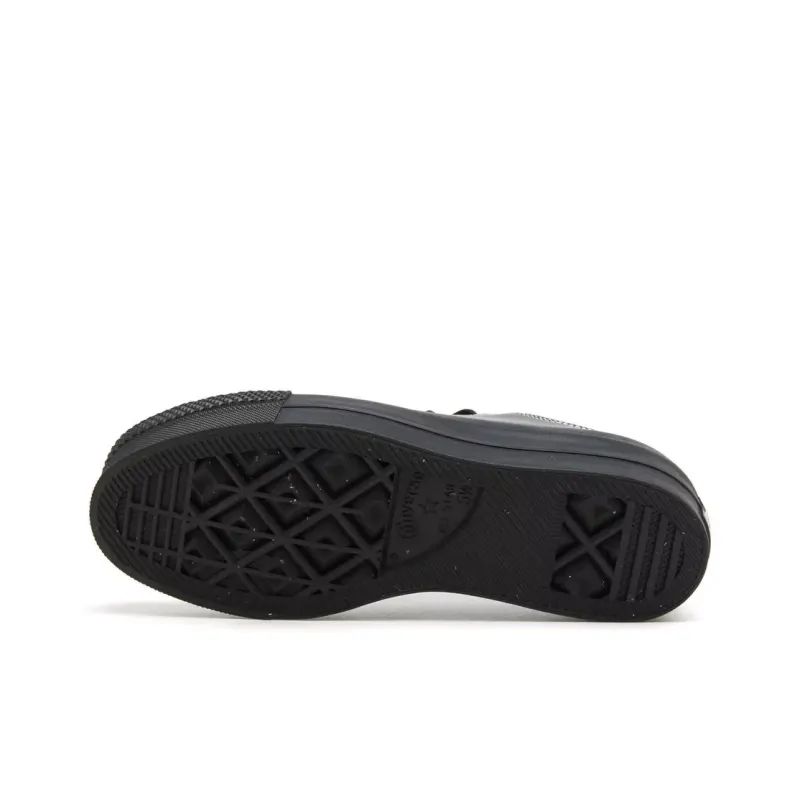 Converse All Star Anti Slip Wear Resistant Low Top Skateboard Shoes Men's Black-4