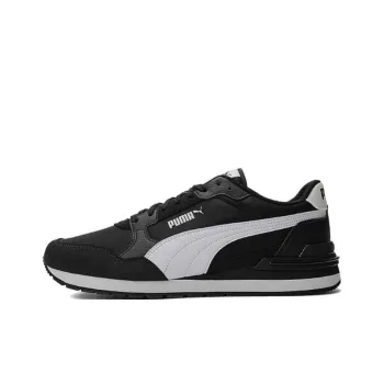 PUMA ST Runner V4 Anti Slip Wear Resistant Low Top Casual Shoes Unisex Black White