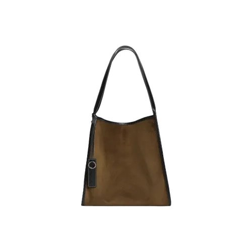 Bottega Veneta Cotton Tote Bag Shopping Bag Shoulder Bags Large Size Men's Mustard
