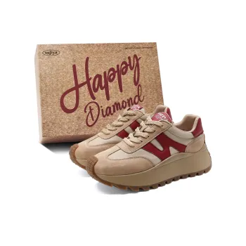 Safiya Cushioning, Abrasion Resistant, Height Increasing Low Top Casual Shoes Women's