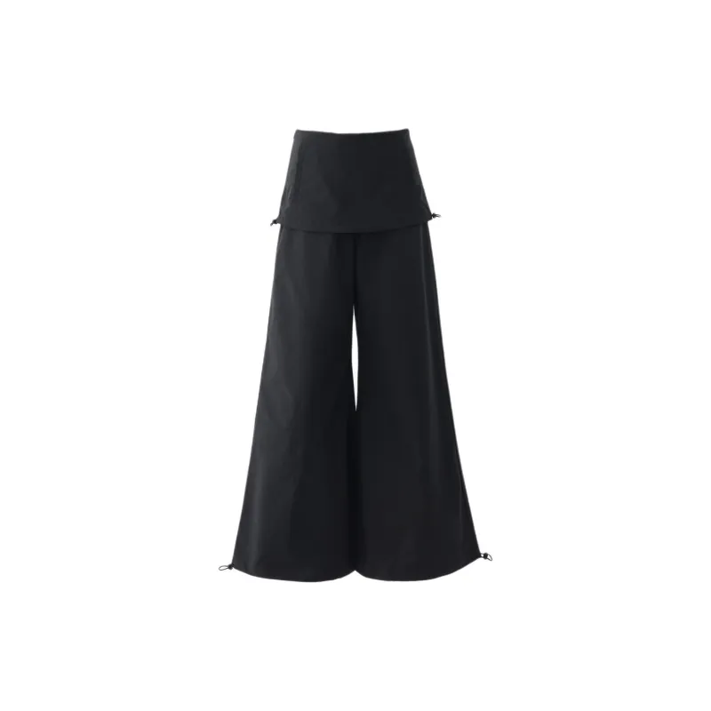 Rose Casual Pants Women's Black-1