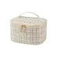 Golden Thread Plaid Milk White