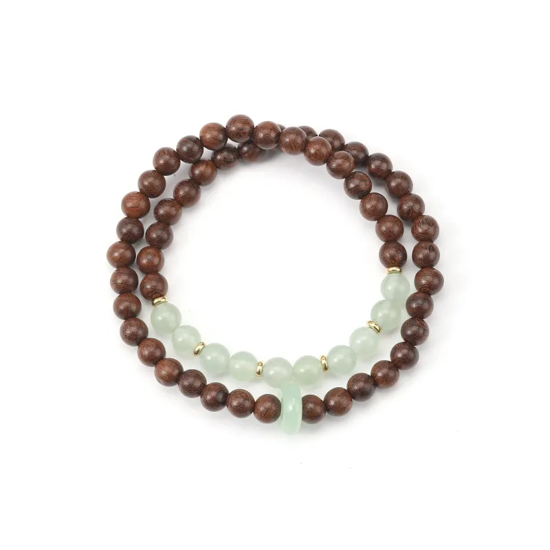 Tanner Golden Sandalwood Bracelets Unisex-1