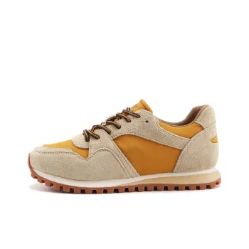TOM TAILOR Brown And White Rhythmic Vintage Shoes Low Top Casual Shoes Women's