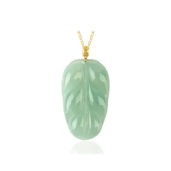 XIAOLIUJADE Ice Glutinous Jadeite Necklaces Unisex