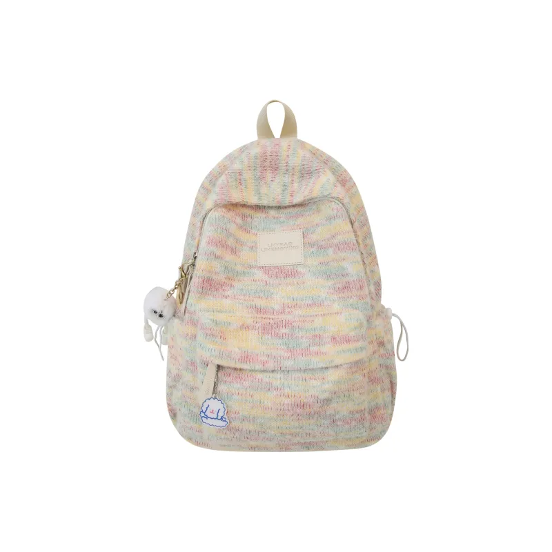PAIBLOKS Nylon Backpack Regular Unisex Multicolor-1