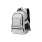 Geometric Silver Gray-Reflective Extra Large