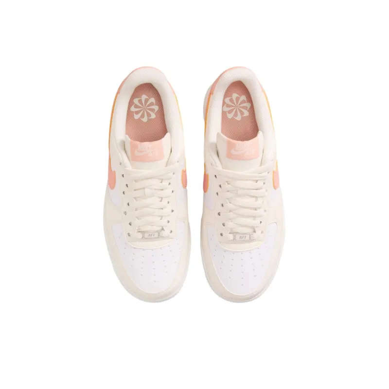 Nike Air Force 1 Anti Slip Wear Resistant Low Top Skateboard Shoes Unisex Ecru-3
