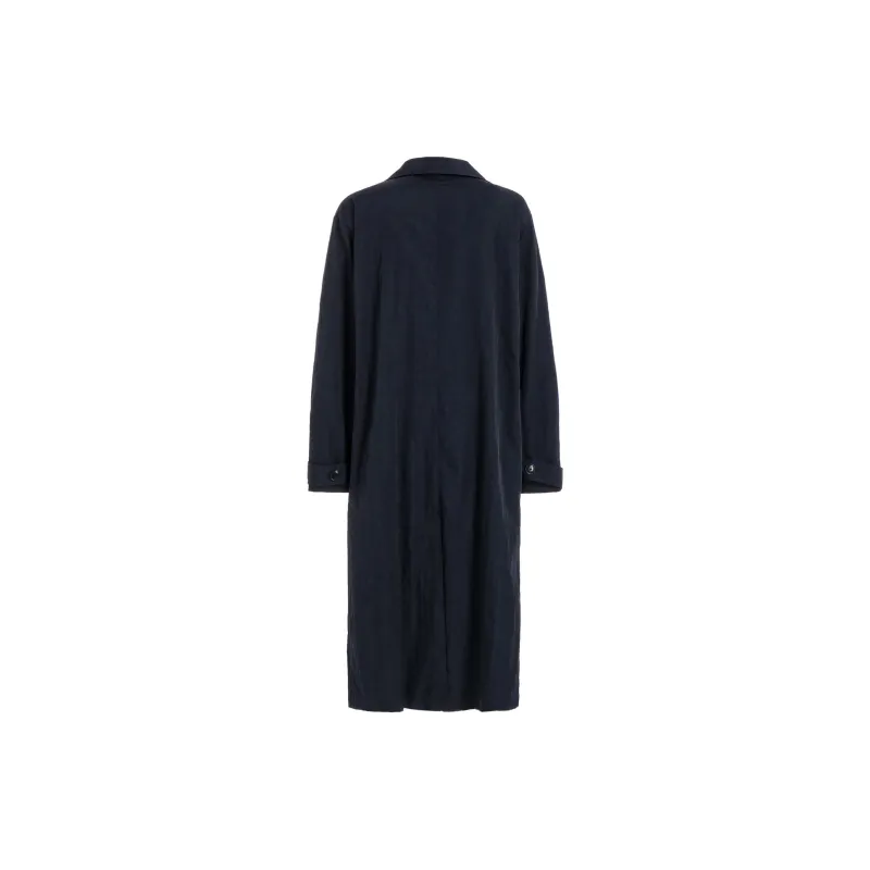 Yohji Yamamoto Coat Men's Marine Blue-2