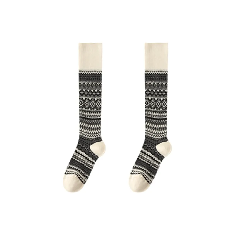 Lan Miao Knee High Socks Women's Combo Set-5