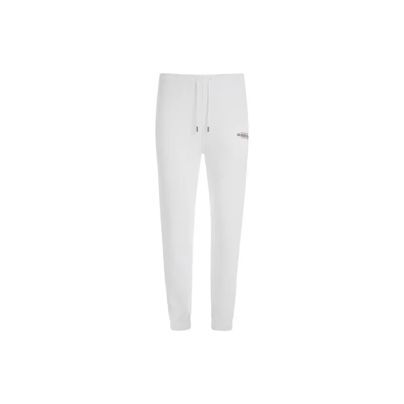 GUESS Knitted Sports Pants Men's White-0