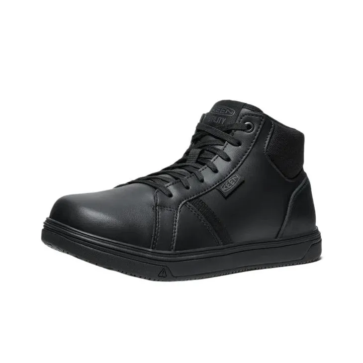 KEEN Cushioning Mid Top Skateboard Shoes Men's Black-2