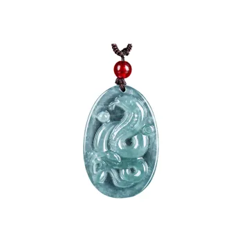 Bubble Scallops Glutinous Jade Jadeite Necklaces Unisex