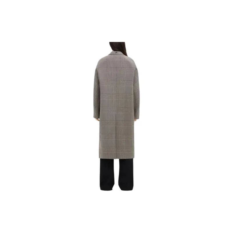 Courrèges Prince Of Wales Long Coat-2