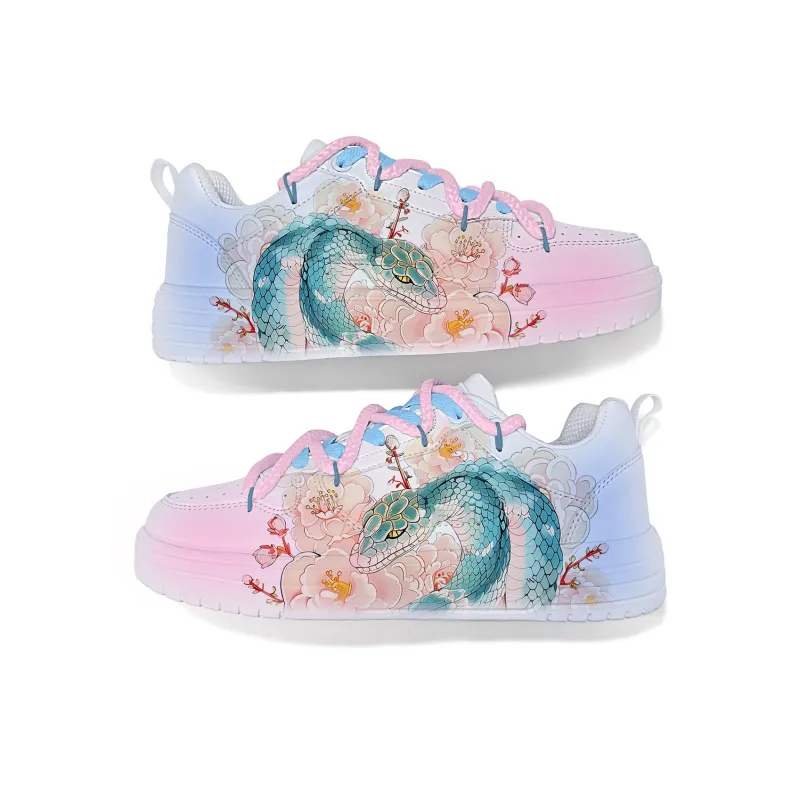 Cold Cicadas Yesterday Anti-Slip Wear-Resistant Lightweight Breathable Low-Top Skateboard Shoes Unisex-2